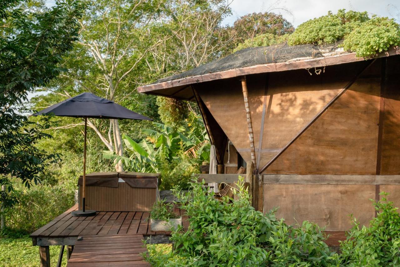 Tava Glamping Lago San Bernardino Eksteriør bilde