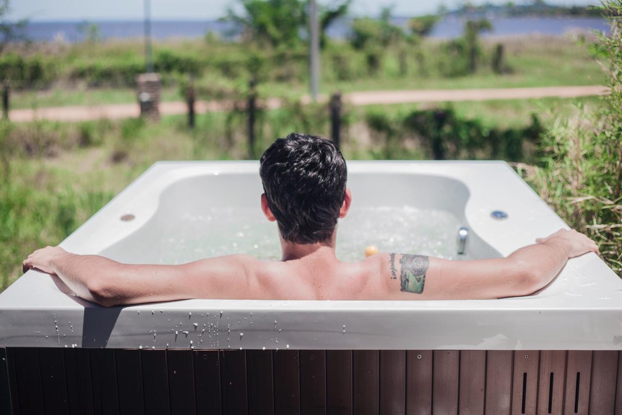 Tava Glamping Lago San Bernardino Eksteriør bilde